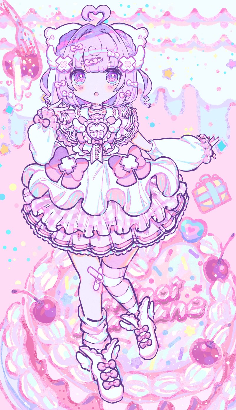 桃寝ちのい 生誕イラスト